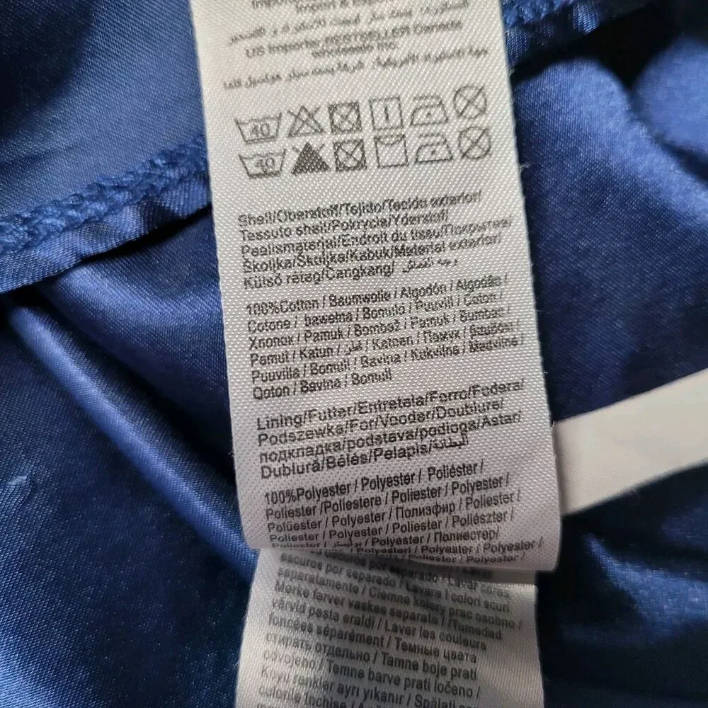 NAME IT Size 10 Lined Blue Multicolor Hearts Cotton Dress 140cm NWOT Sleeveless
